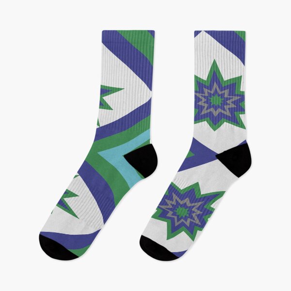 Item preview, Seamless geometric pattern with starburst motifs designed and sold by Kanda2023.
