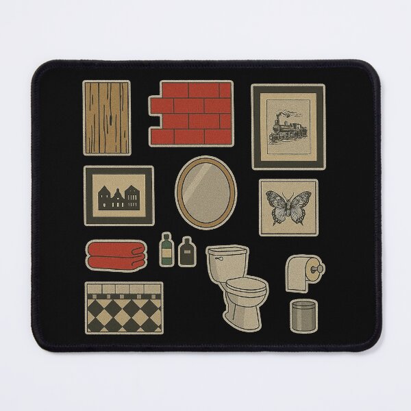 Item preview, Vintage Bathroom & Classic Art Collection designed and sold by zzz888.