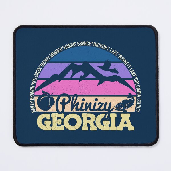 Item preview, Phinizy Georgia Sunset Retro Vintage Local Pride Logo designed and sold by CRHPOD20.