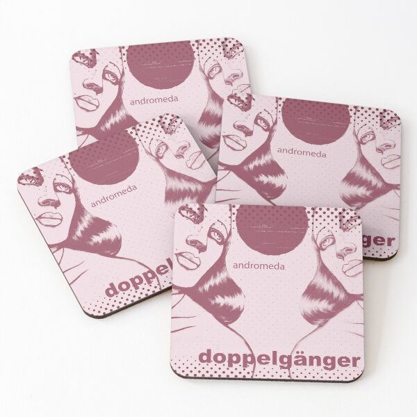 Item preview, Andromeda doppelganger vintage pink cover art designed and sold by kanakeen.