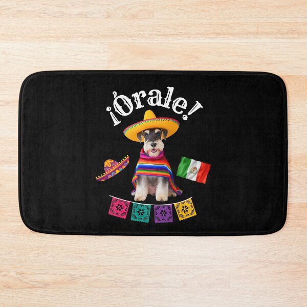 Item preview,  ¡Órale Schnauzer! – Fiesta Dog in Sombrero and Poncho with Mexican Flair designed and sold by Fredster1966.
