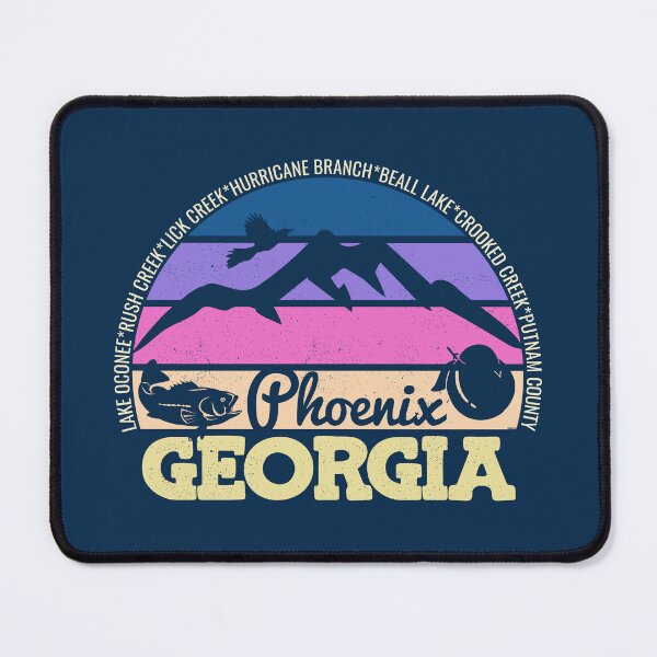 Item preview, Phoenix Georgia Sunset Retro Vintage Local Pride Logo designed and sold by CRHPOD20.