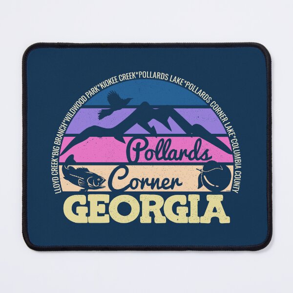 Item preview, Pollards Corner Georgia Sunset Retro Vintage Local Pride Logo designed and sold by CRHPOD20.