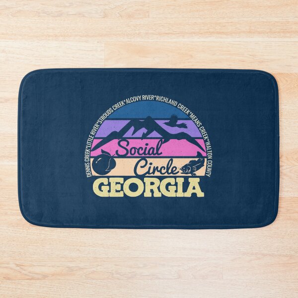 Item preview, Social Circle Georgia Sunset Retro Vintage Local Pride Logo designed and sold by CRHPOD20.