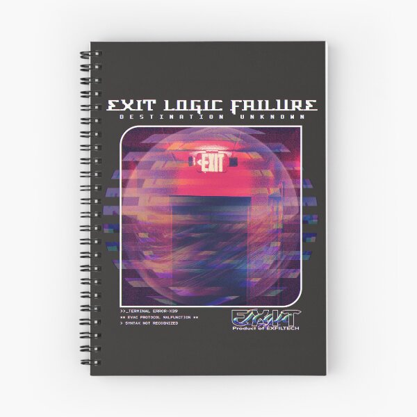 Item preview, EXIT LOGIC FAILURE designed and sold by Neon-Bazaar.