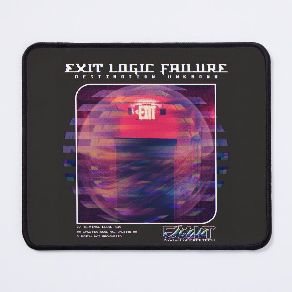 Item preview, EXIT LOGIC FAILURE designed and sold by Neon-Bazaar.