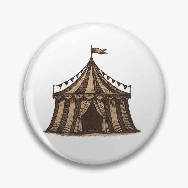 Item preview, Vintage circus tent  designed and sold by I-R-A.