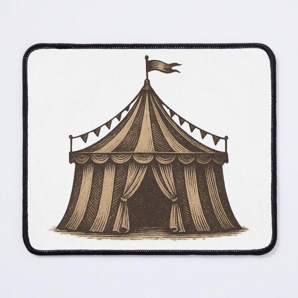 Item preview, Vintage circus tent designed and sold by I-R-A.