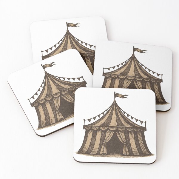 Item preview, Vintage circus tent  designed and sold by I-R-A.