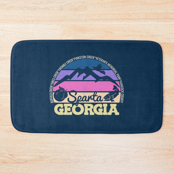 Item preview, Sparta Georgia Sunset Retro Vintage Local Pride Logo designed and sold by CRHPOD20.