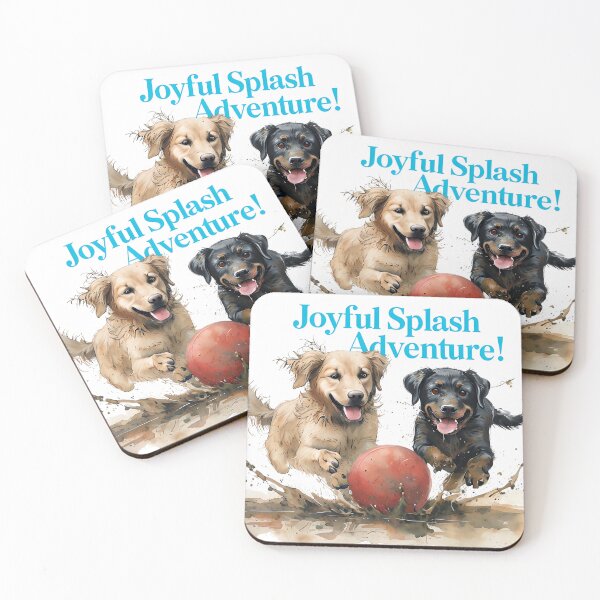Item preview, Splashy Canine Fun designed and sold by ArtisticDesignsbyLinda.