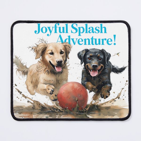 Item preview, Splashy Canine Fun designed and sold by ArtisticDesignsbyLinda.