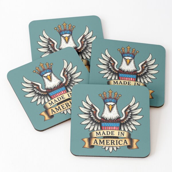 Item preview, American Eagle and slogan of Made In America  designed and sold by cringe0015.