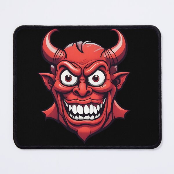 Item preview, devil demon head designed and sold by Temdo7.
