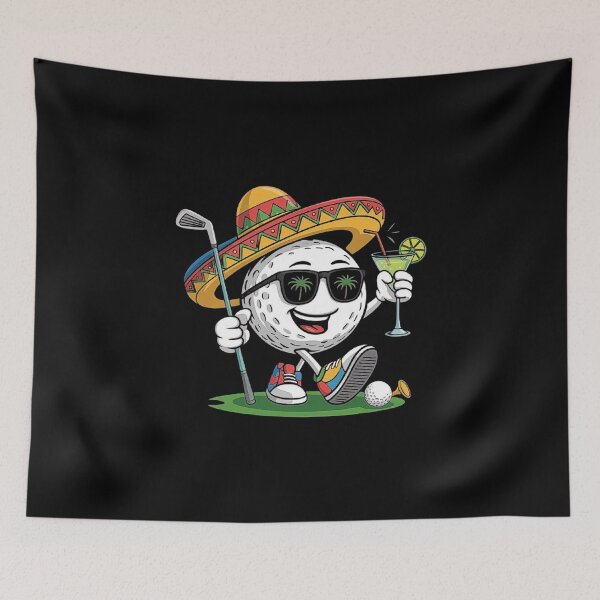 Item preview, Golfing Vacation Fun Cartoon Art designed and sold by love3617.