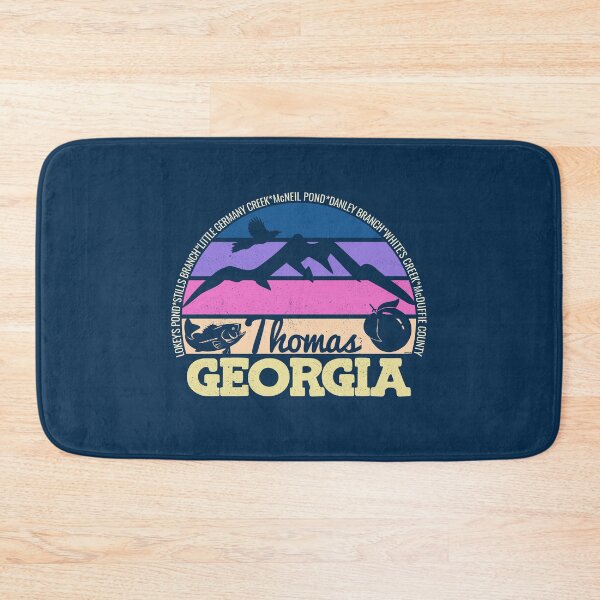 Item preview, Thomas Georgia Sunset Retro Vintage Local Pride Logo designed and sold by CRHPOD20.