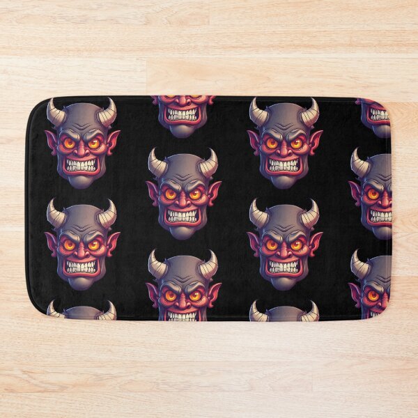 Item preview, devil demon head designed and sold by Temdo7.
