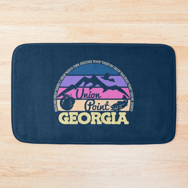 Item preview, Union Point Georgia Sunset Retro Vintage Local Pride Logo designed and sold by CRHPOD20.