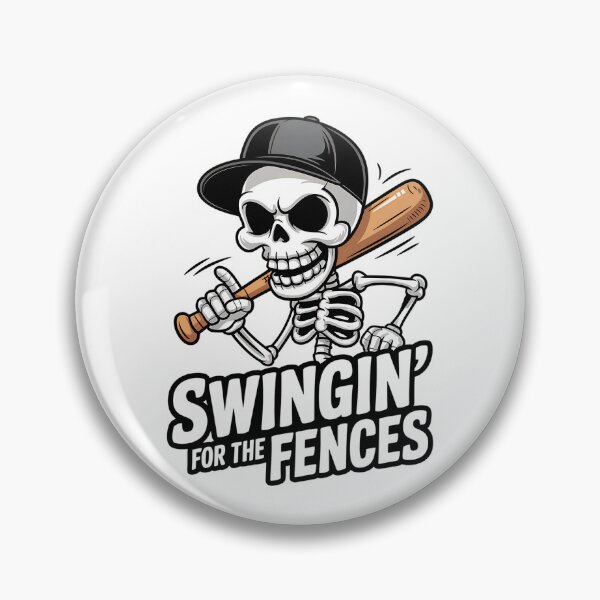 Item preview, Bone Crusher Skeleton Baseball Swing designed and sold by Taans-Creation.