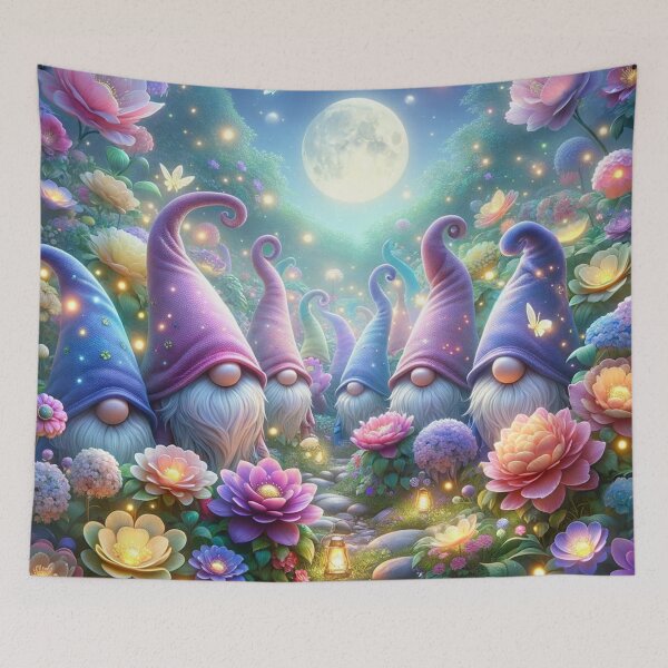 Item preview, Enchanting Whimsical Gnome Garden designed and sold by clipify.