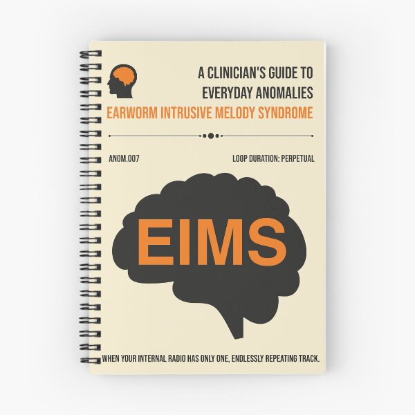 Item preview, Earworm Intrusive Melody Syndrome Funny Song Stuck In Head Humor designed and sold by Stadify.