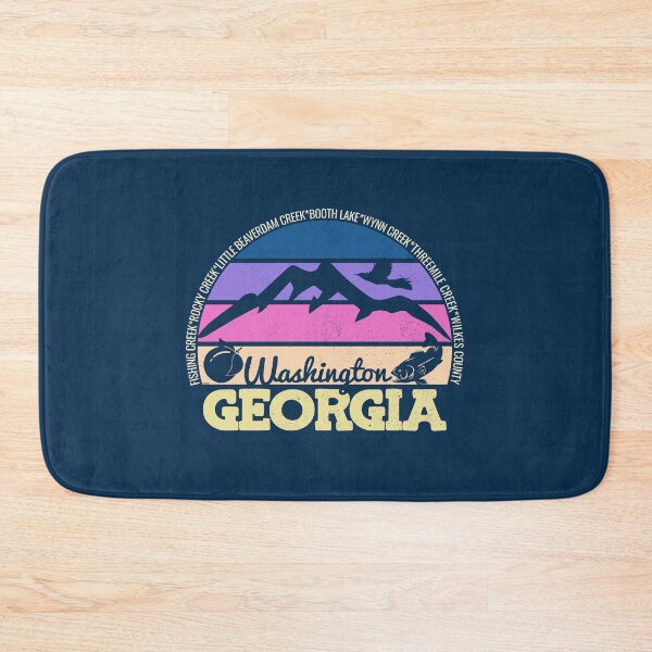 Item preview, Washington Georgia Sunset Retro Vintage Local Pride Logo designed and sold by CRHPOD20.