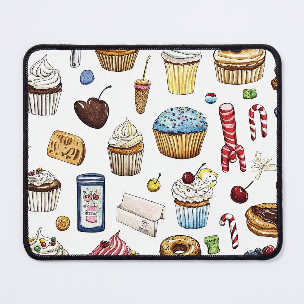 Item preview, Sweet Desserts and Pastries in Soft Watercolors designed and sold by Piotrek0001.