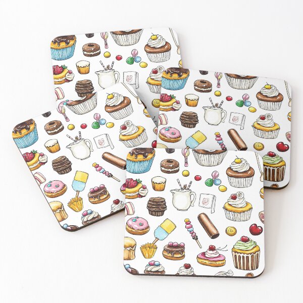 Item preview, Colorful Candies and Cakes in Delightful Style designed and sold by Piotrek0001.