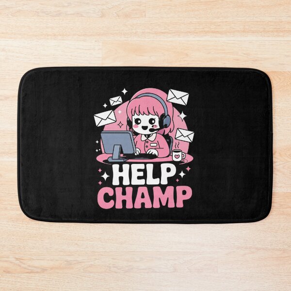 Item preview, Help Champ Adorable Support Pro designed and sold by Taans-Creation.