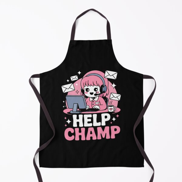 Item preview, Help Champ Adorable Support Pro designed and sold by Taans-Creation.