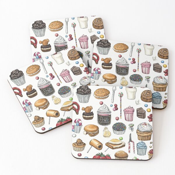 Item preview, Pastel Bakery Delights with Cozy Dessert Vibes designed and sold by Piotrek0001.