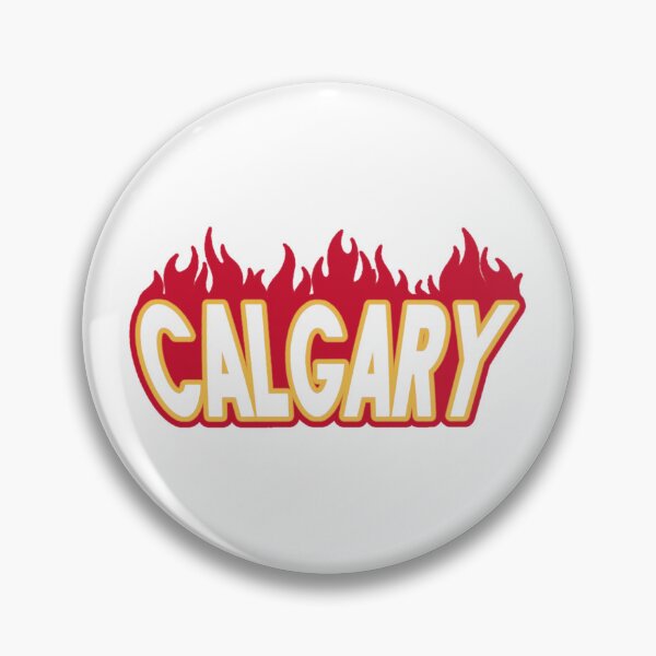 Item preview, Calgary Flames Fire Logo designed and sold by Wools Sports.