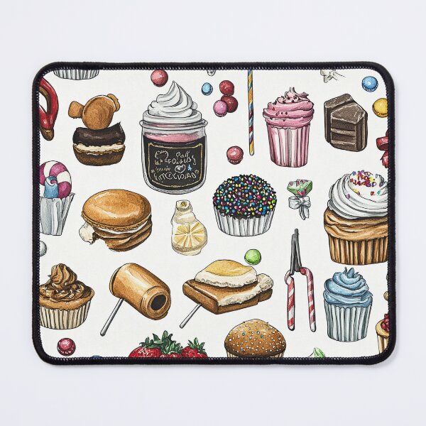 Item preview, Pastel Bakery Delights with Cozy Dessert Vibes designed and sold by Piotrek0001.