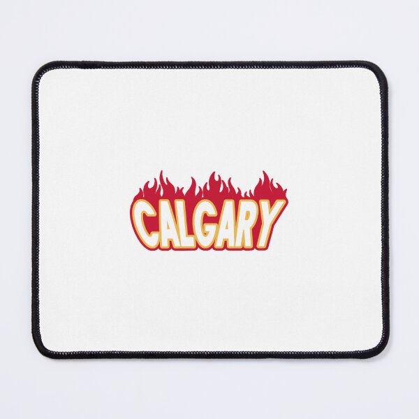 Item preview, Calgary Flames Fire Logo designed and sold by Wools Sports.