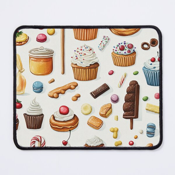 Item preview, Delicious Watercolor Pastries for Dessert Lovers designed and sold by Piotrek0001.
