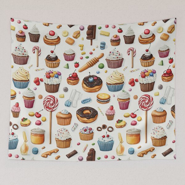Item preview, Delicious Watercolor Pastries for Dessert Lovers designed and sold by Piotrek0001.