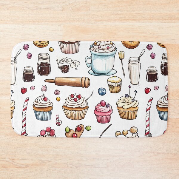 Item preview, Bright Tasty Desserts Framed with White Margins designed and sold by Piotrek0001.