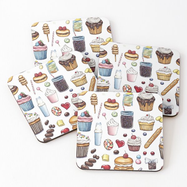 Item preview, Cozy Pastry Art with Macarons and Cakes designed and sold by Piotrek0001.