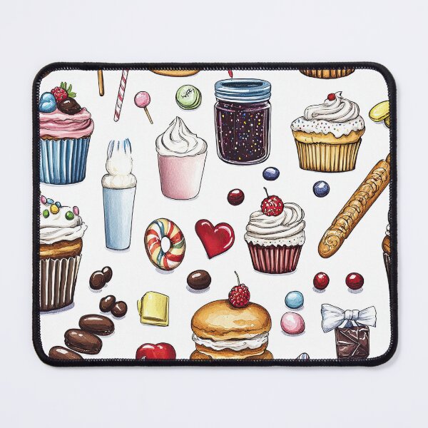 Item preview, Cozy Pastry Art with Macarons and Cakes designed and sold by Piotrek0001.