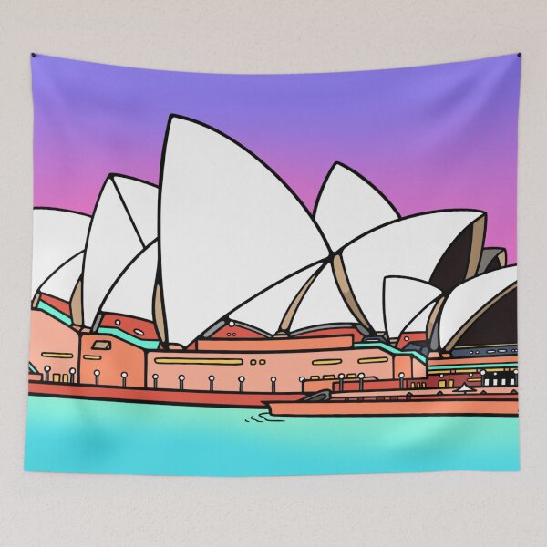 Item preview, Sydney Opera House designed and sold by azzurroarts.
