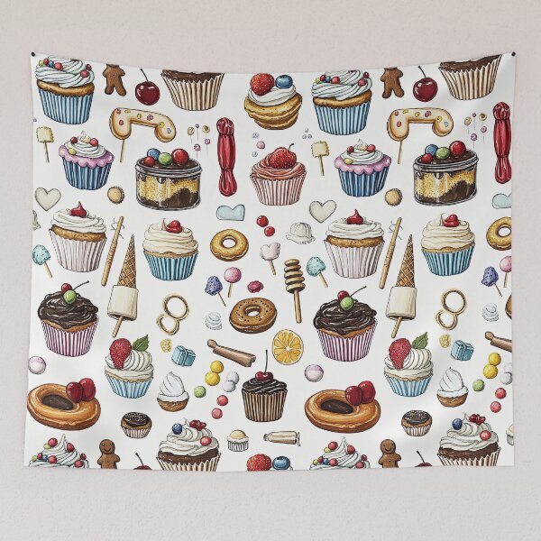 Item preview, Glazed Donuts and Cookies in Pastel Colors designed and sold by Piotrek0001.