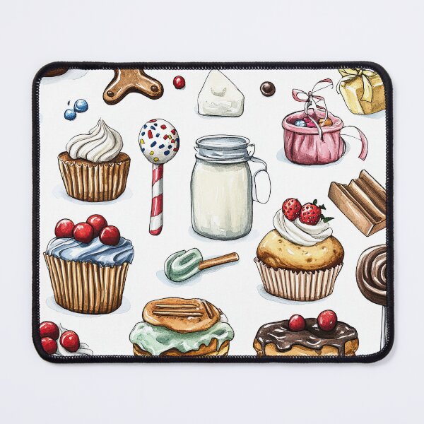 Item preview, Fun Dessert Layout with Lollipops and Frosting designed and sold by Piotrek0001.
