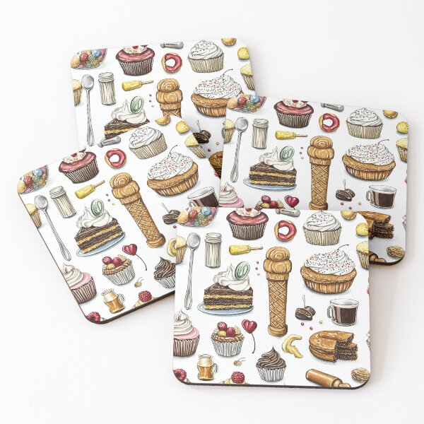 Item preview, Cupcakes and Chocolates in Cheerful Composition designed and sold by Piotrek0001.