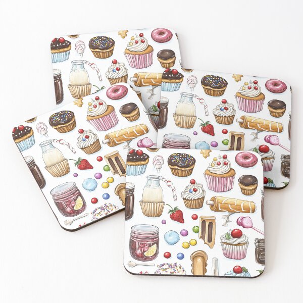 Item preview, Sweet Tooth Heaven in Whimsical Pastel Art designed and sold by Piotrek0001.