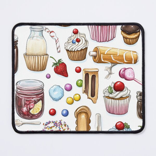 Item preview, Sweet Tooth Heaven in Whimsical Pastel Art designed and sold by Piotrek0001.