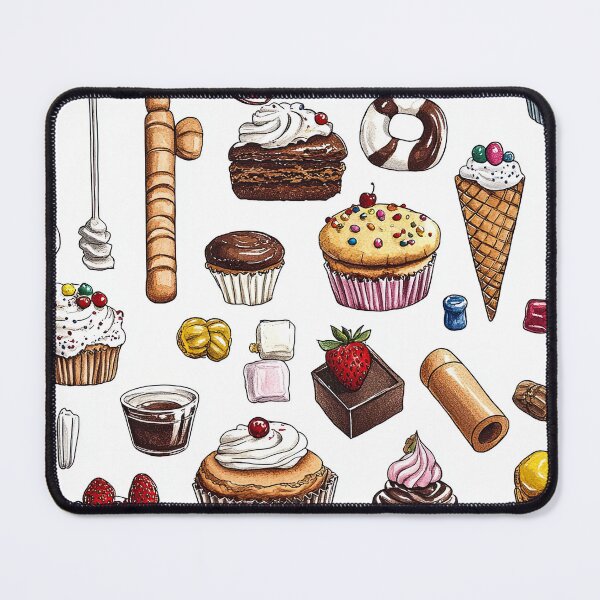 Item preview, Cute Dessert Assortment with Playful Candy Colors designed and sold by Piotrek0001.