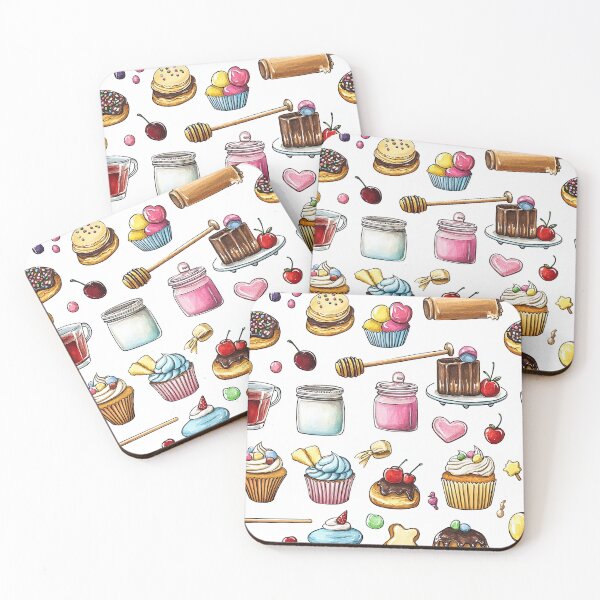 Item preview, Tasty Treat Selection in Soft Watercolor Palette designed and sold by Piotrek0001.