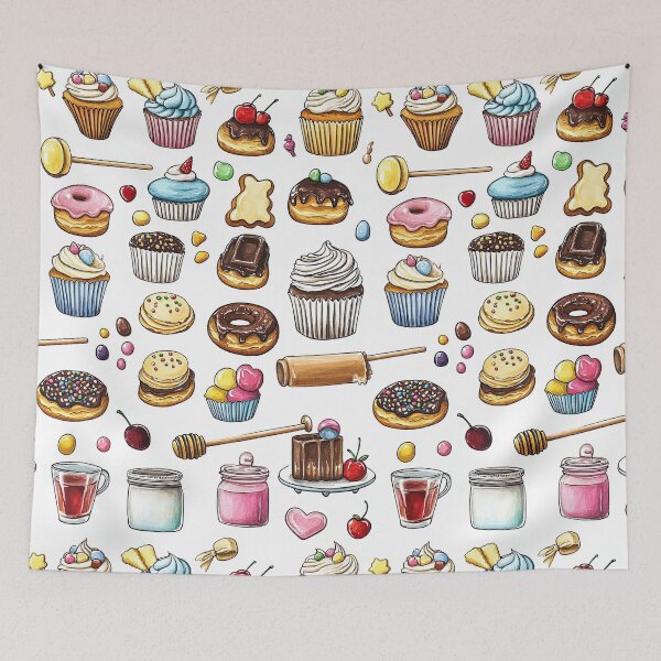 Item preview, Tasty Treat Selection in Soft Watercolor Palette designed and sold by Piotrek0001.