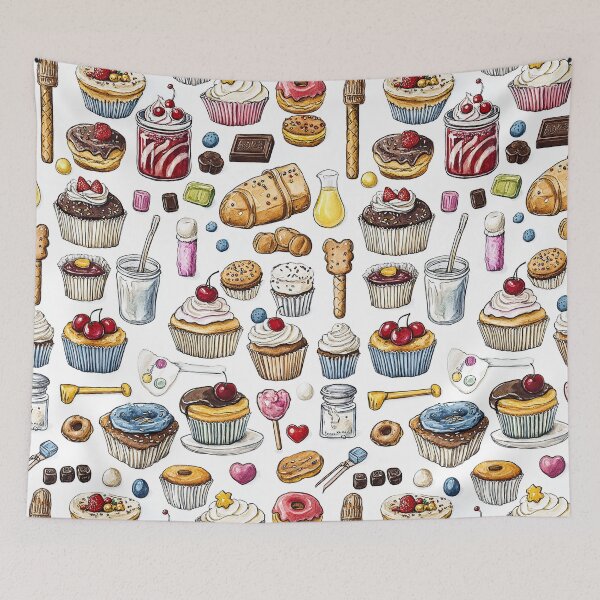 Item preview, Yummy Art Featuring Pastries and Sugary Snacks designed and sold by Piotrek0001.