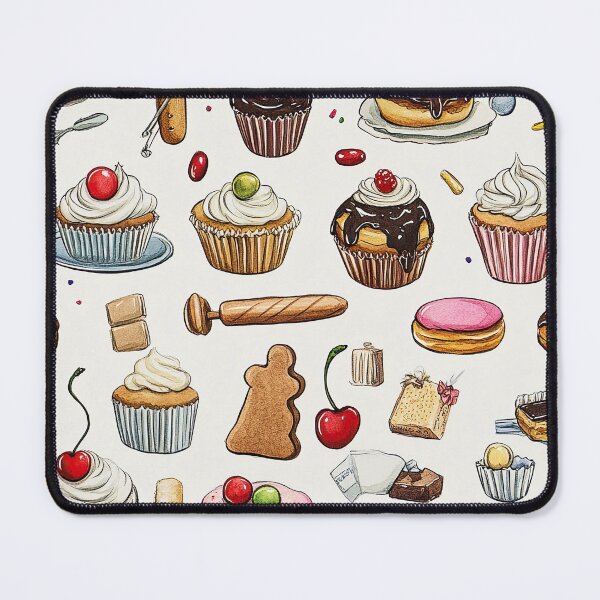 Item preview, Colorful Baking Treats on Clean White Space designed and sold by Piotrek0001.